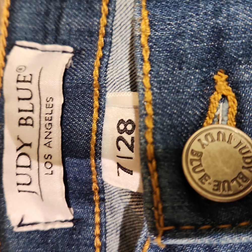 ❤ JUDY BLUE HIGH RISE SUPER FLARE JEANS, 6/7 (28) - Picture 10 of 12
